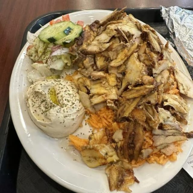 Chicken Shawarma Entree.
