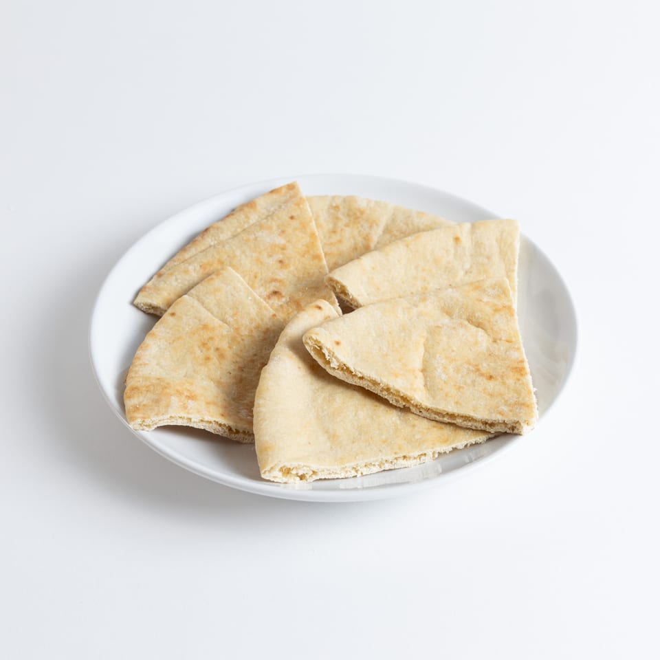 Savor our fresh pita bread